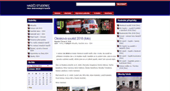 Desktop Screenshot of hasici.studenec.cz